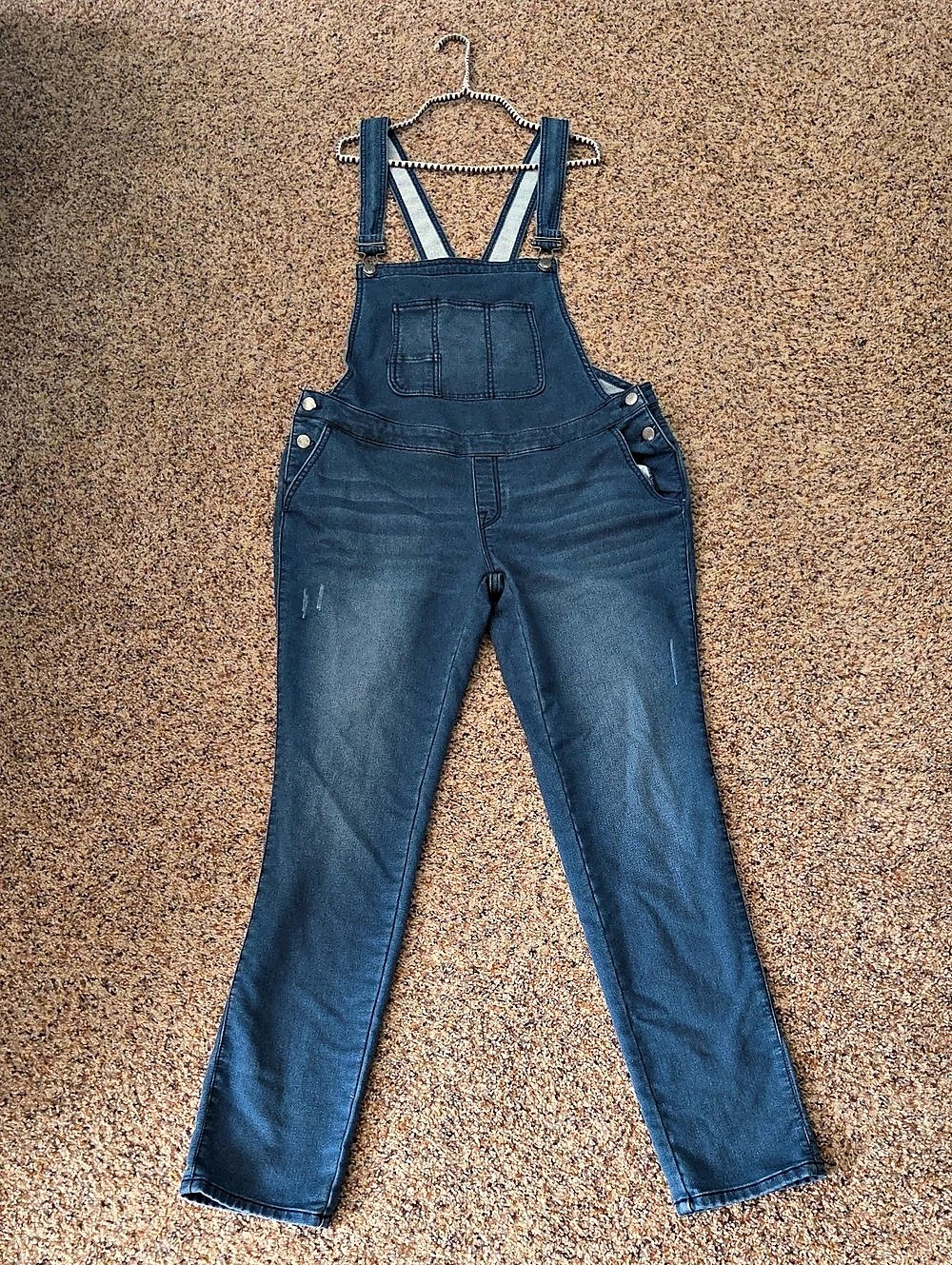 Mossimo Denim Overalls Women's Blue Size Medium